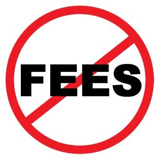 No fees